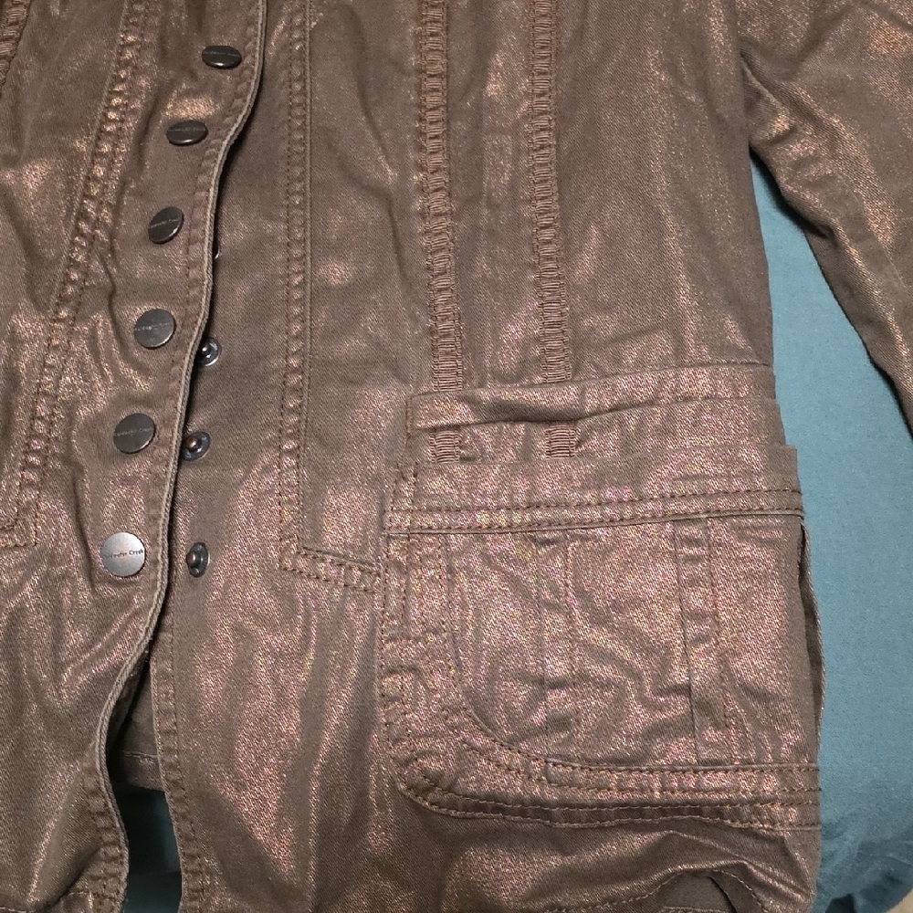 Women's Brown Jacket - Picture 3 of 5